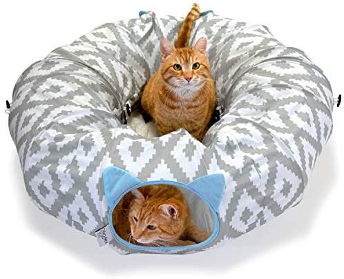 Kitty City Large Cat Tunnel Bed, Cat Bed, Pop Up bed, Cat Toys