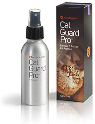 Cat Guard Pro Pet Safe Furniture Cat Repellent - 4oz Spray Bottle
