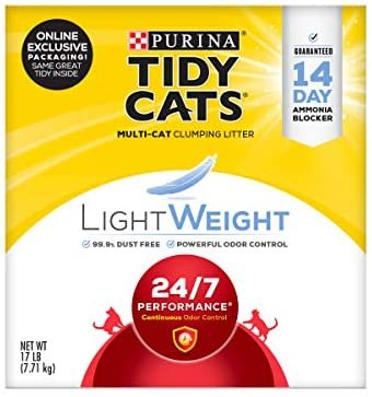 Purina Tidy Cats LightWeight 24/7 Performance Clumping Cat Litter